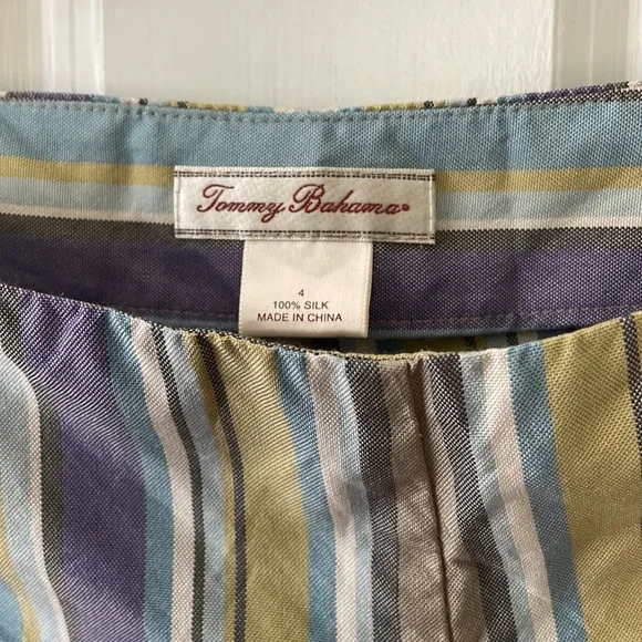 Tommy Bahama Wide Leg Silk Pants - Picture 3 of 6